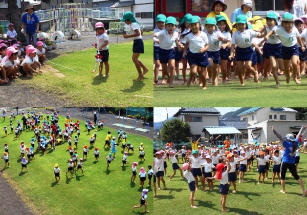 芝生お披露目イベントの様子