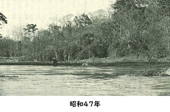 昭和47年の柿田川の写真