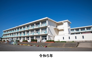 令和５年の西小学校の写真