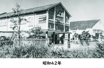 昭和42年の清水中学校の写真
