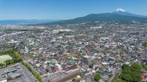 伏見・新宿の空撮画像
