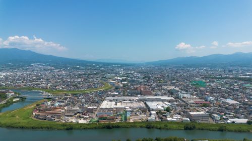 長沢・柿田2の空撮画像