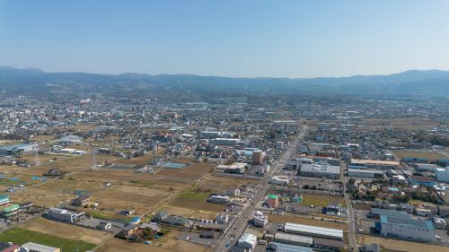 堂庭2の空撮画像