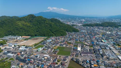 上徳倉・中徳倉の空撮画像