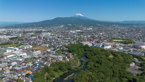 柿田川公園1の空撮画像