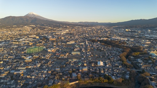 明け方の富士山の画像2