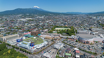 清水町内の空撮画像