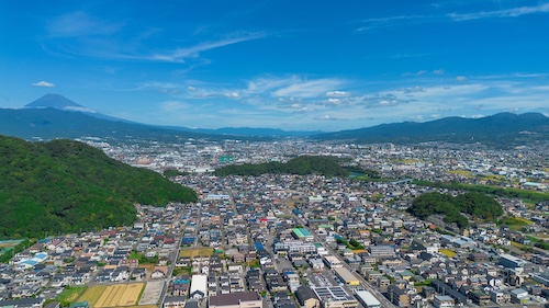 上徳倉・中徳倉の空撮画像