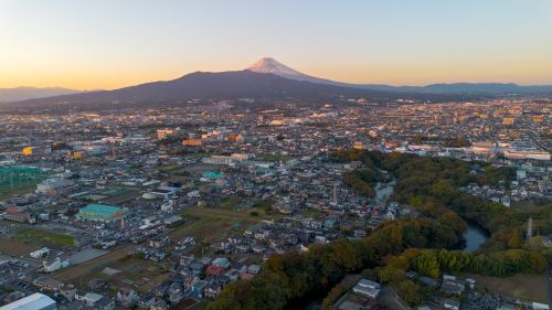 秋の夕景の画像3