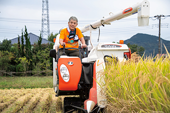 令和７年稲刈り