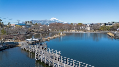 丸池の空撮画像